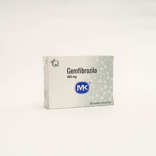 [001489] GEMFIBROZILO TAB 600MG X 20 MK