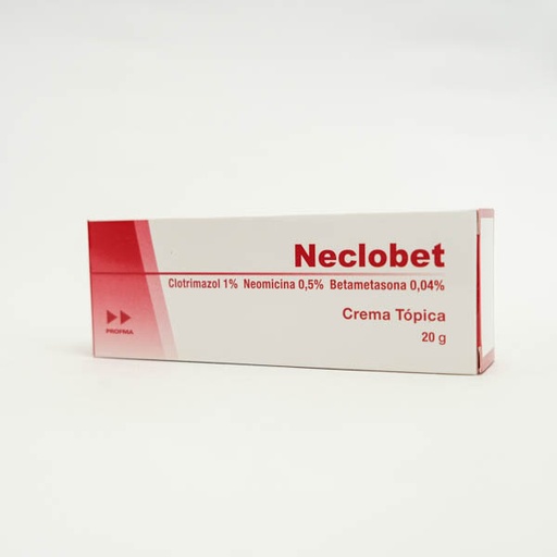 [001506] NECLOBET CREMA TUBO X 20GR PROFMA