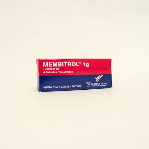 [001664] MEMBITROL TAB 1GR X 4  tinidazol  QP