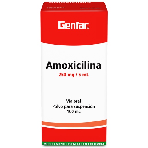 [000155] AMOXICILINA SUS 250MG X 100  GF