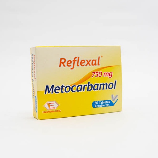 [002032] REFLEXAL TAB 750MG X 20 METOCARBA LABQUIFAR