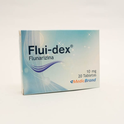 [002476] FLUIDEX TAB FLUNARIZ 10MG X 20 PC