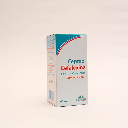 [002517] CEPRAX CEFALEXINA SUS 250MG X 60 ANGLOFARMA