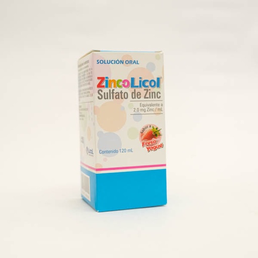 [002599] ZINCO SOLUCION ORAL X 120ML  LICOL