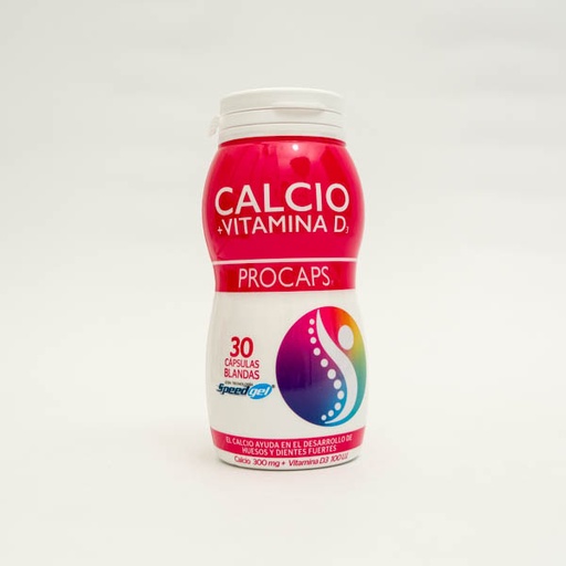 [002807] CALCIO VITAMINA D3 FCO X 30 PROCAPS