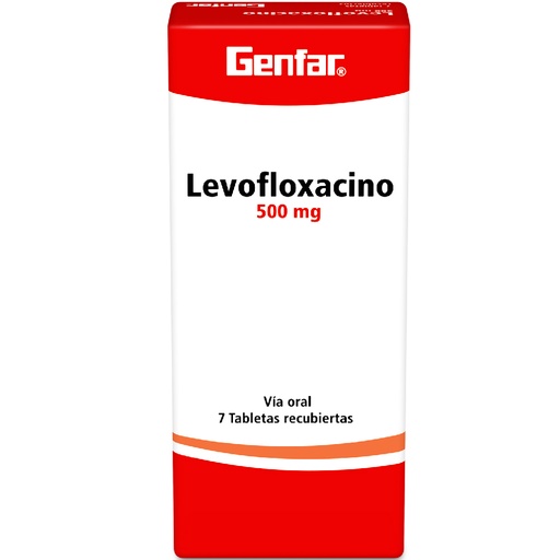 [002811] LEVOFLOXACINO TAB 500MG X 7  GF