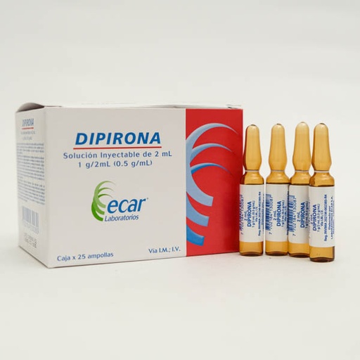 [002988] DIPIRONA AMP 1GR 2ML X 1AMP  ECAR