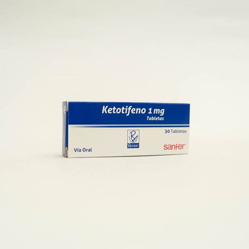 [003186] KETOTIFENO TAB 1MG X 30  BUSSIE