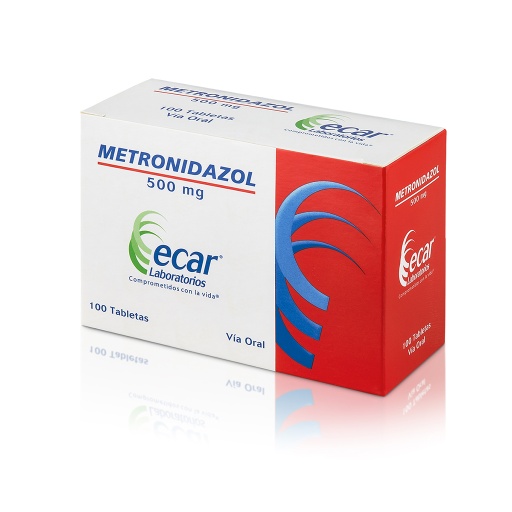 [003191] METRONIDAZOL TAB 500MG X 100  ECAR