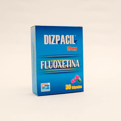 [000290] DIZPACIL CAP 20MG X 30 FLUOXETINA BIOQUIFAR