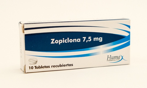 [003435] ZOPICLONA TAB 7 5MG X 10  HUMAX