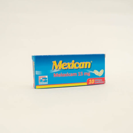 [003794] MEXICAM TAB 15MG X 10 MELOXI BIOQUIFAR