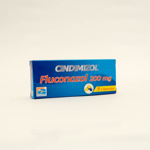 [003844] CINDIMIZOL TAB 200MG X 5 FLUCONA BIOQUIFAR