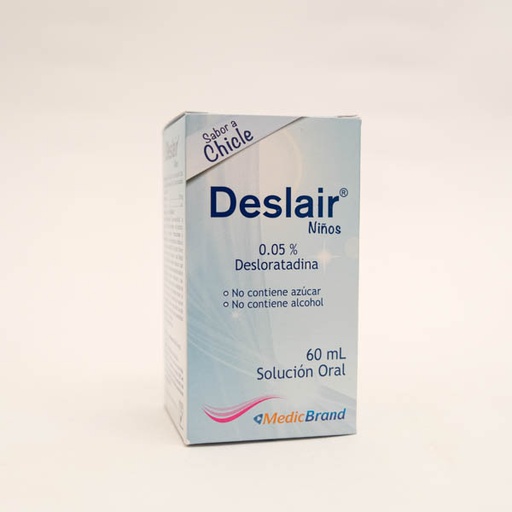 [003924] DESLAIR 0 05  SOL FCO X 60ML PC