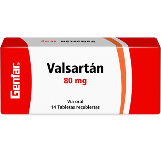 [003929] VALSARTAN TAB 80MG X 14 GF