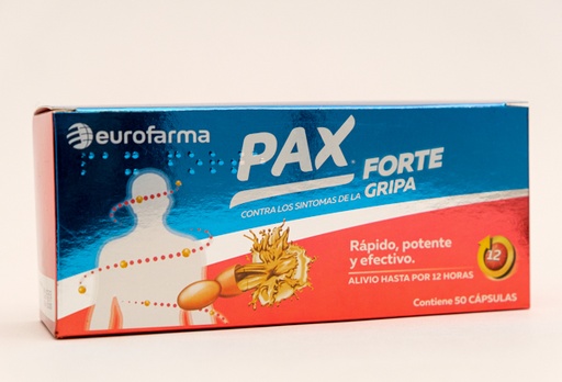 [004028] PAX FORTE CAP 400MG X 50  EURO PAX