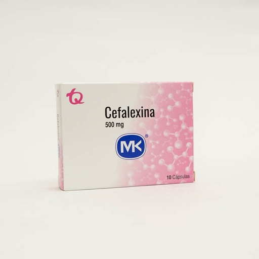 [000340] CEFALEXINA CAP 500MG X 10 MK