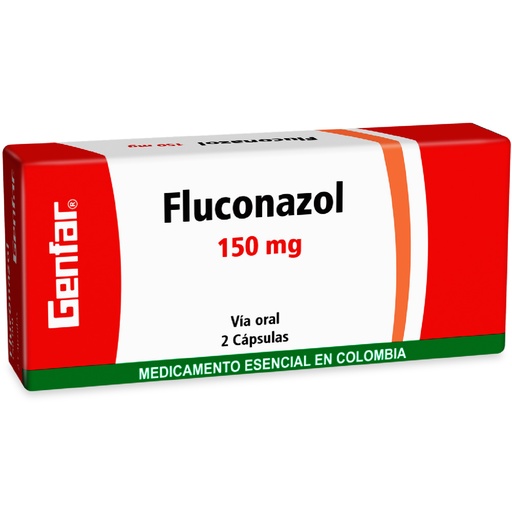 [004090] FLUCONAZOL CAP 150MG X 2  GF