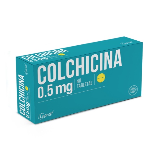 [004158] COLCHICINA TAB 0 5MG X 40  LAPROFF