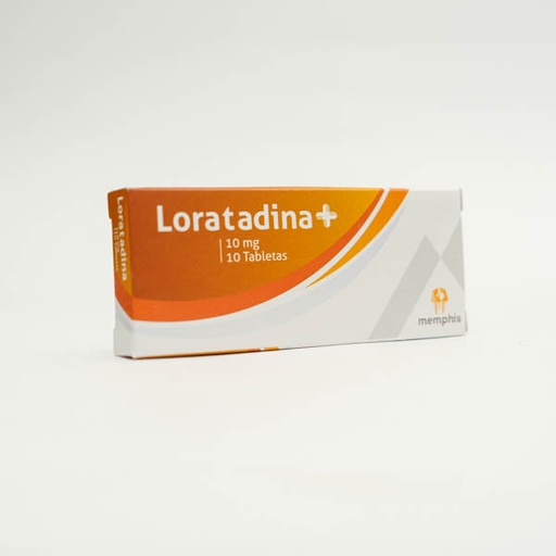 [004168] LORATADINA TAB 10MG X 10 MEMPHIS