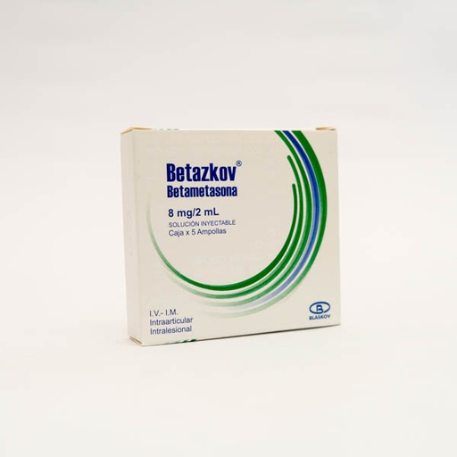 [004228] BETAMETASONA AMP 8MG X 5 BETAZKOV BLASKOV