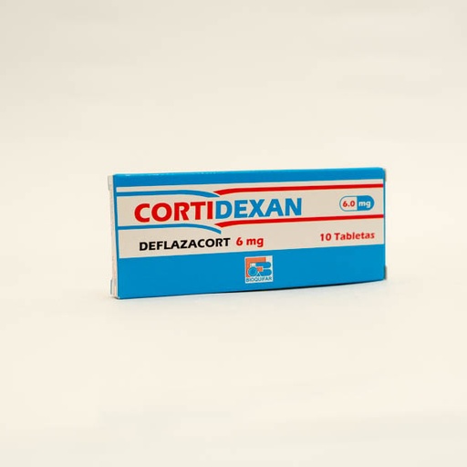 [004518] CORTIDEXAN TAB 6MG X 10  DEFLAZACORT  BIOQUIFAR