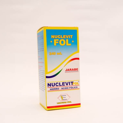 [004528] NUCLEVIT FRAS X 240ML ACID FOLICO LABQUIFAR