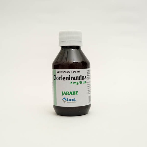 [000372] CLORFENIRAMINA JBE 120ML  LICOL