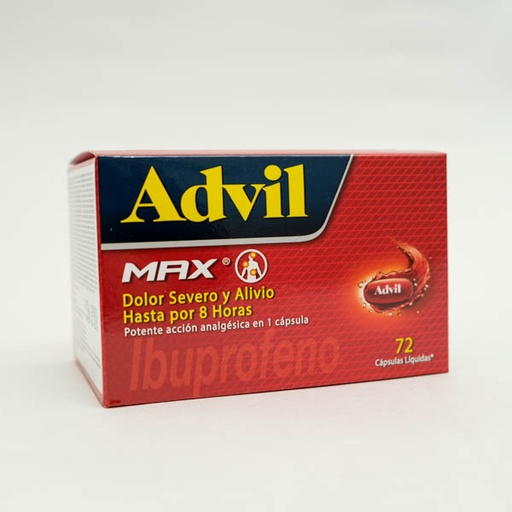 [004708] ADVIL MAX CAP X 72  HALEON