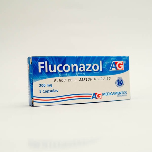 [004738] FLUCONAZOL CAP 200MG X 5 AG