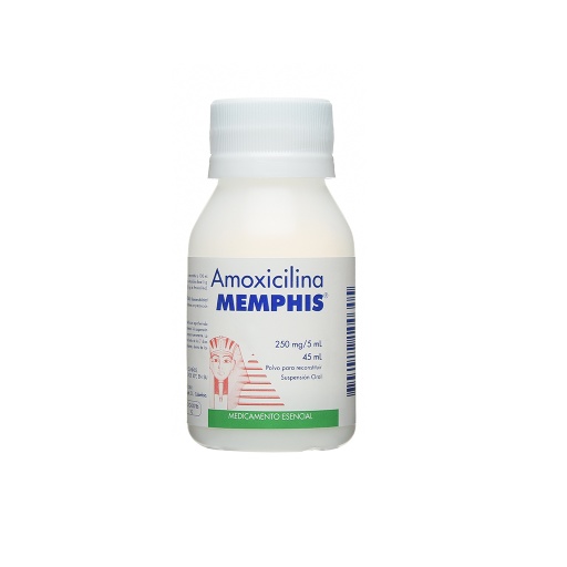 [004842] AMOXICILINA SUS 250MG X 45 MEMPHIS