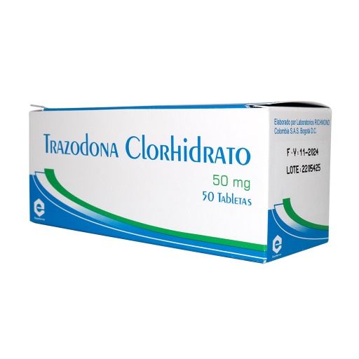 [004896] TRAZODONA TAB 50MG X 50  RICHMOND