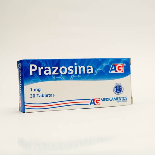 [004931] PRAZOSINA TAB 1MG X 30 AG