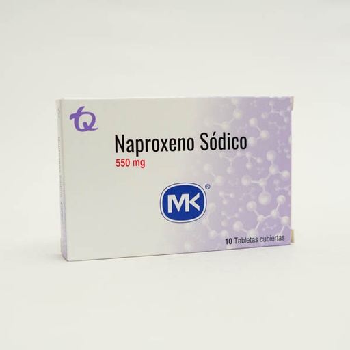 [004962] NAPROXENO TAB 550MG X 10  MK