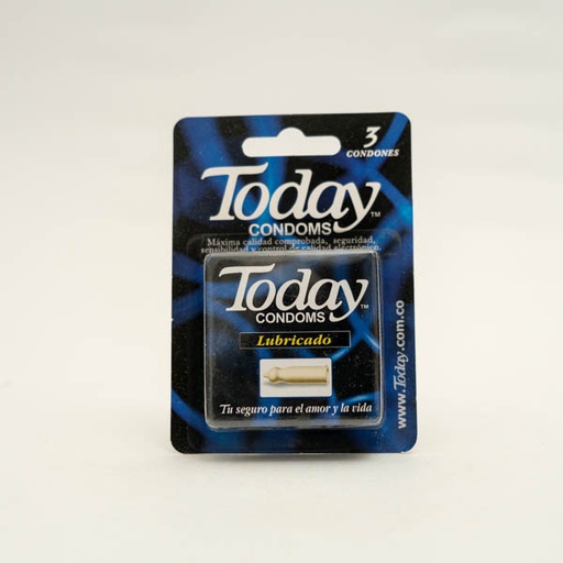 [005045] CONDONES TODAY LUBRICADO X 3  HALEON