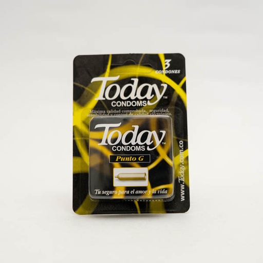 [005046] CONDONES TODAY PUNTO G X 3 HALEON