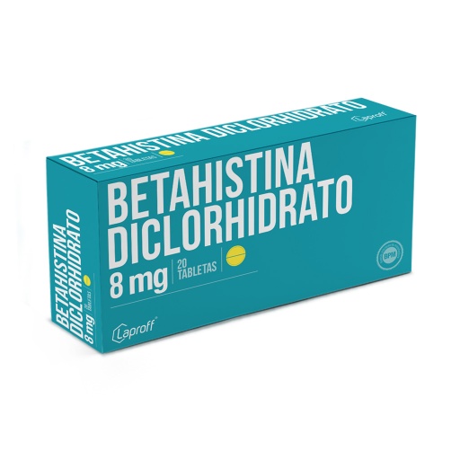 [005089] BETAHISTINA TAB 8MG X 20  LAPROFF