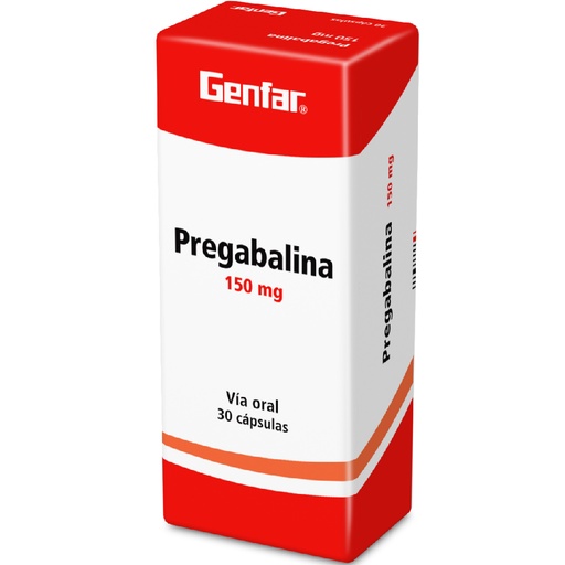 [005460] PREGABALINA CAP 150MG X 30 GF