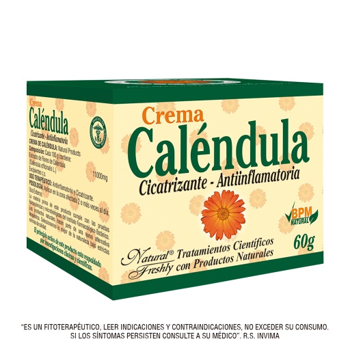 [005885] CALENDULA CREMA POTE X 60GR  FRESHLY