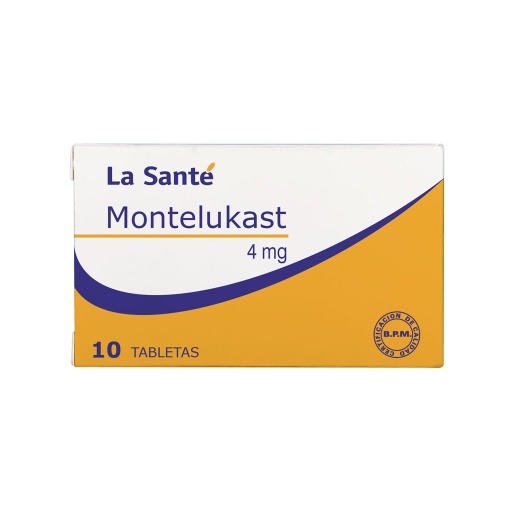 [005912] MONTELUKAST TAB 4MG X 10  LSTE