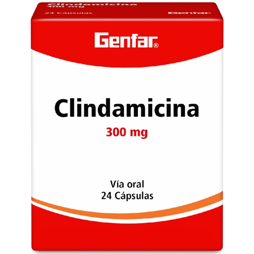 [006580] CLINDAMICINA CAP 300MG X 24  GF