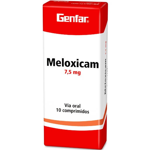 [006590] MELOXICAM TAB 7 5MG X 10  GF