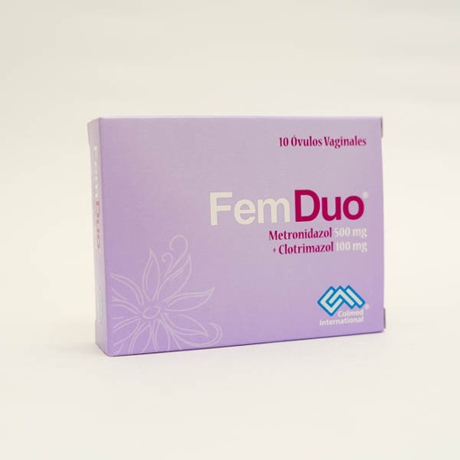 [006601] METRONI  CLOTRI OVU X 10  FEMDUO  COLMED