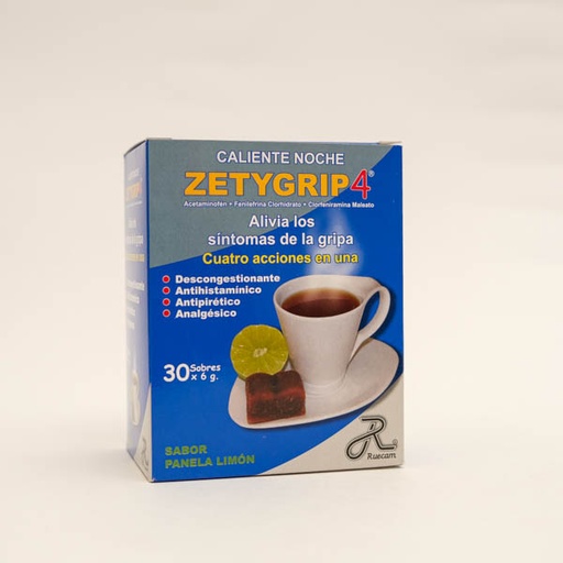 [006932] ZETYGRIP CALIENTE NOCHE SOB X 30  RUECAM