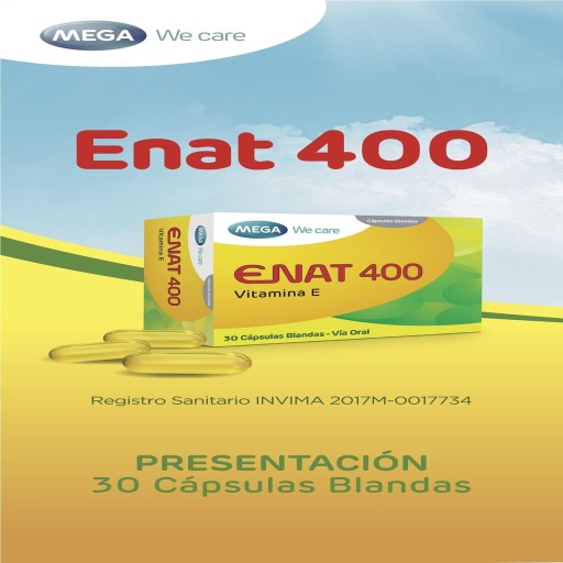 [006952] VITAMINA E 400 X 30 CAPS  ENAT  MEGA