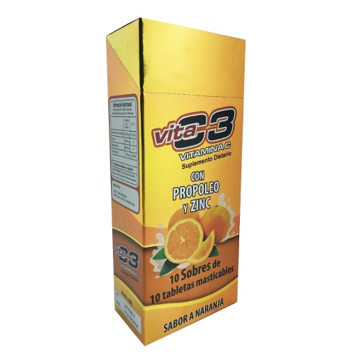 [006966] VITAMINA C TAB 500MG X 100 NARAN VITAC3 KEVIP