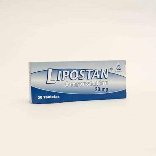 [007037] ATORVASTATINA TAB 20MG X 30 LIPOSTAN LABINCO