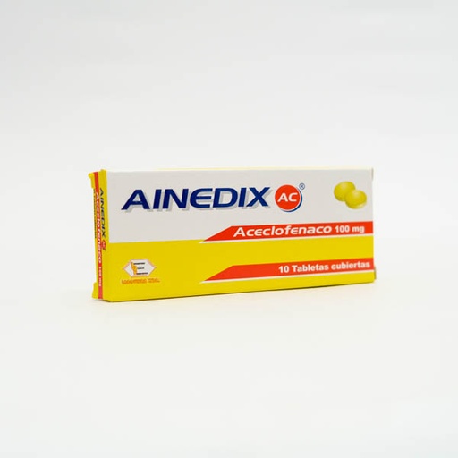 [000605] AINEDIX TAB 100MG X 10  ACECLOFENACO LABQUIFAR