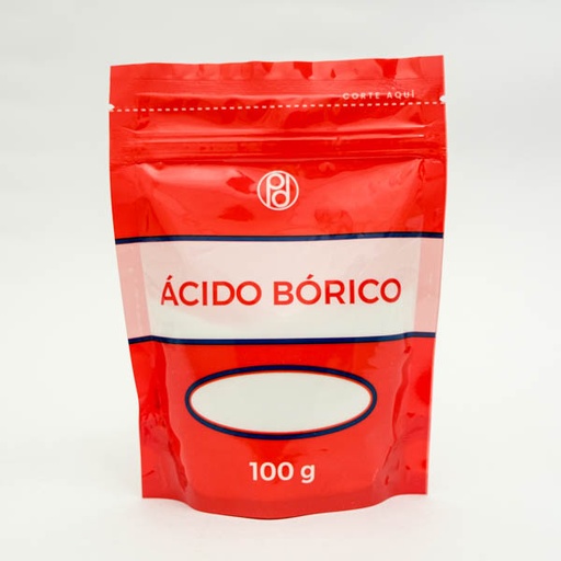 [007351] ACIDO BORICO BOLSA X 100GR  DROGAM