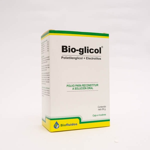 [007430] BIOGLICOL ELECTROLITOS SOB X 4 QUIBI